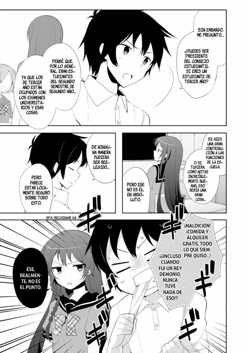 Hataraku Maou-sama! High School! capítulo 18, página 4
