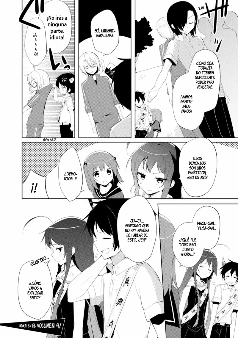 Hataraku Maou-sama! High School! capítulo 19, página 13