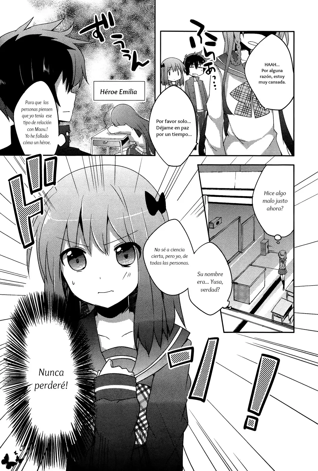 Hataraku Maou-sama! High School! capítulo 2, página 7