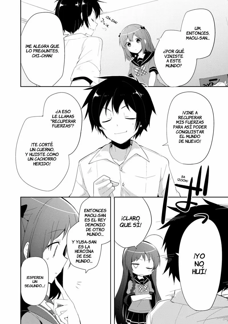 Hataraku Maou-sama! High School! capítulo 20, página 9