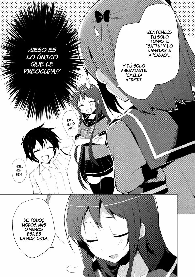 Hataraku Maou-sama! High School! capítulo 20, página 10
