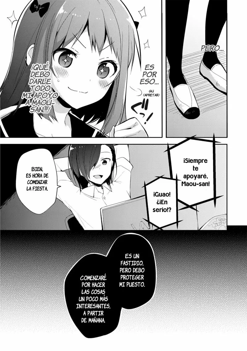 Hataraku Maou-sama! High School! capítulo 22, página 14