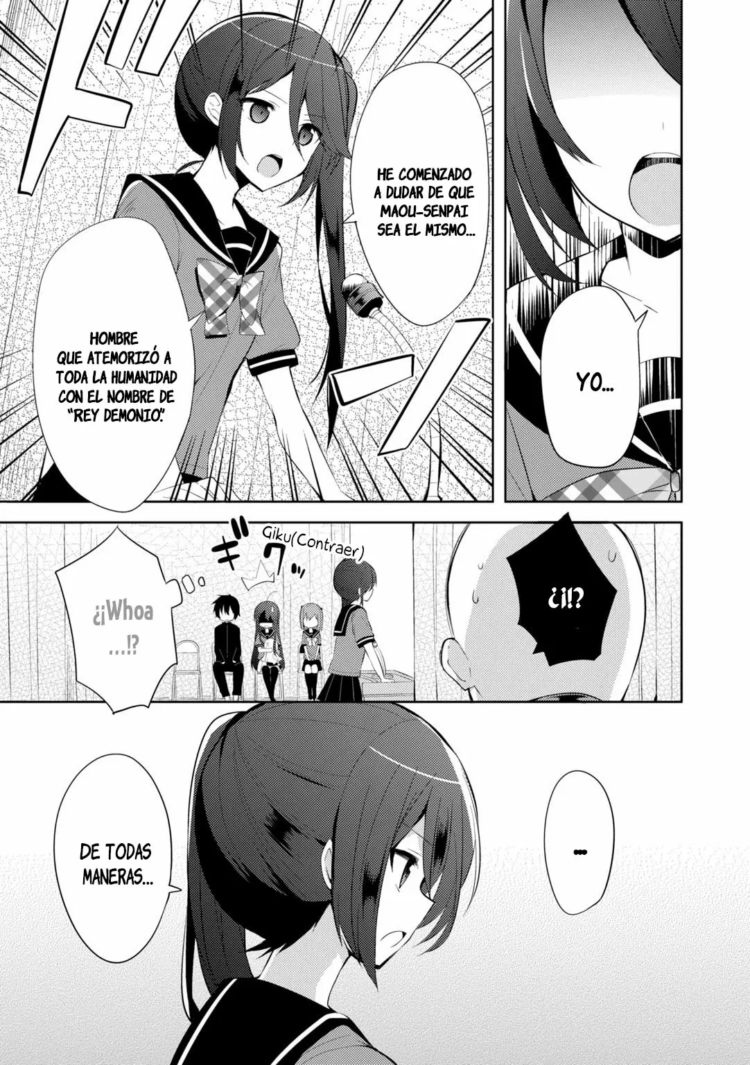 Hataraku Maou-sama! High School! capítulo 23, página 6