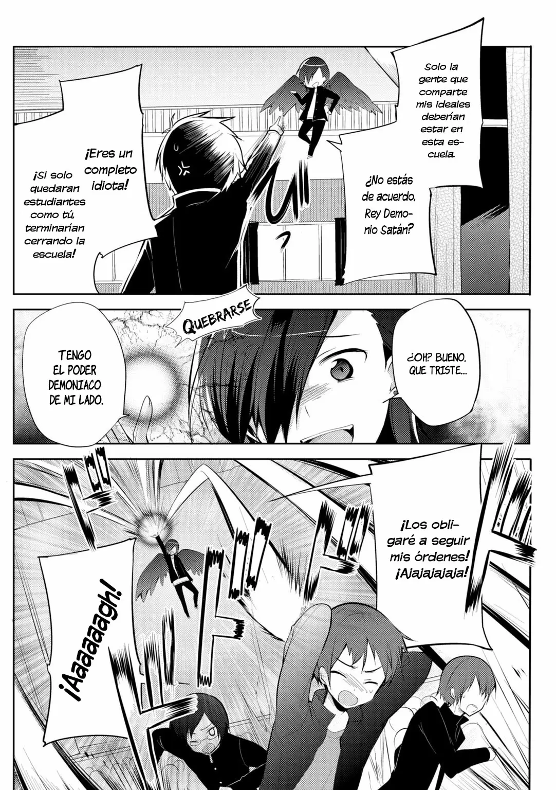 Hataraku Maou-sama! High School! capítulo 24, página 4