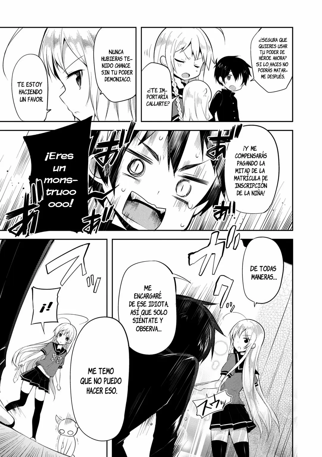 Hataraku Maou-sama! High School! capítulo 24, página 6