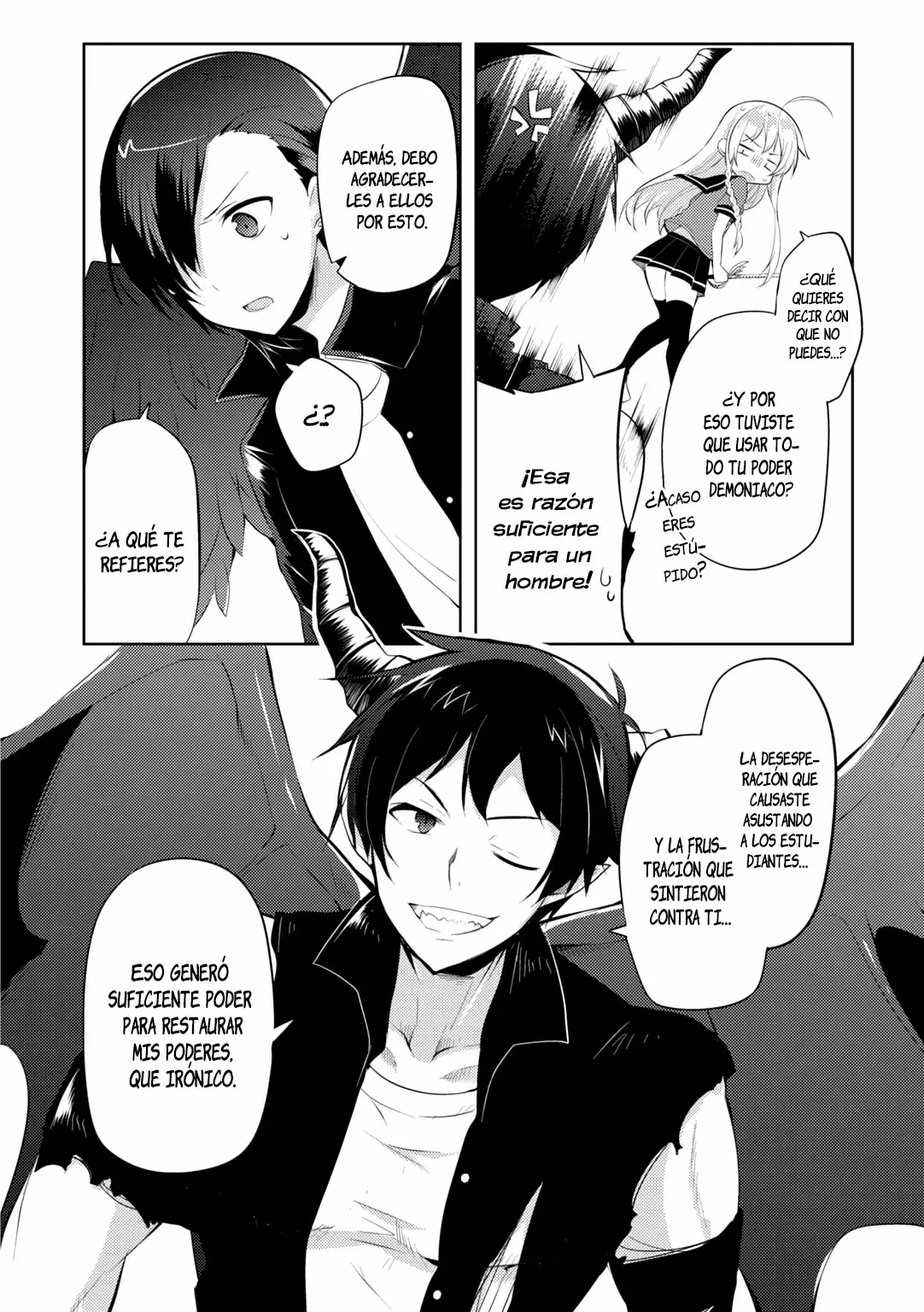 Hataraku Maou-sama! High School! capítulo 24, página 13