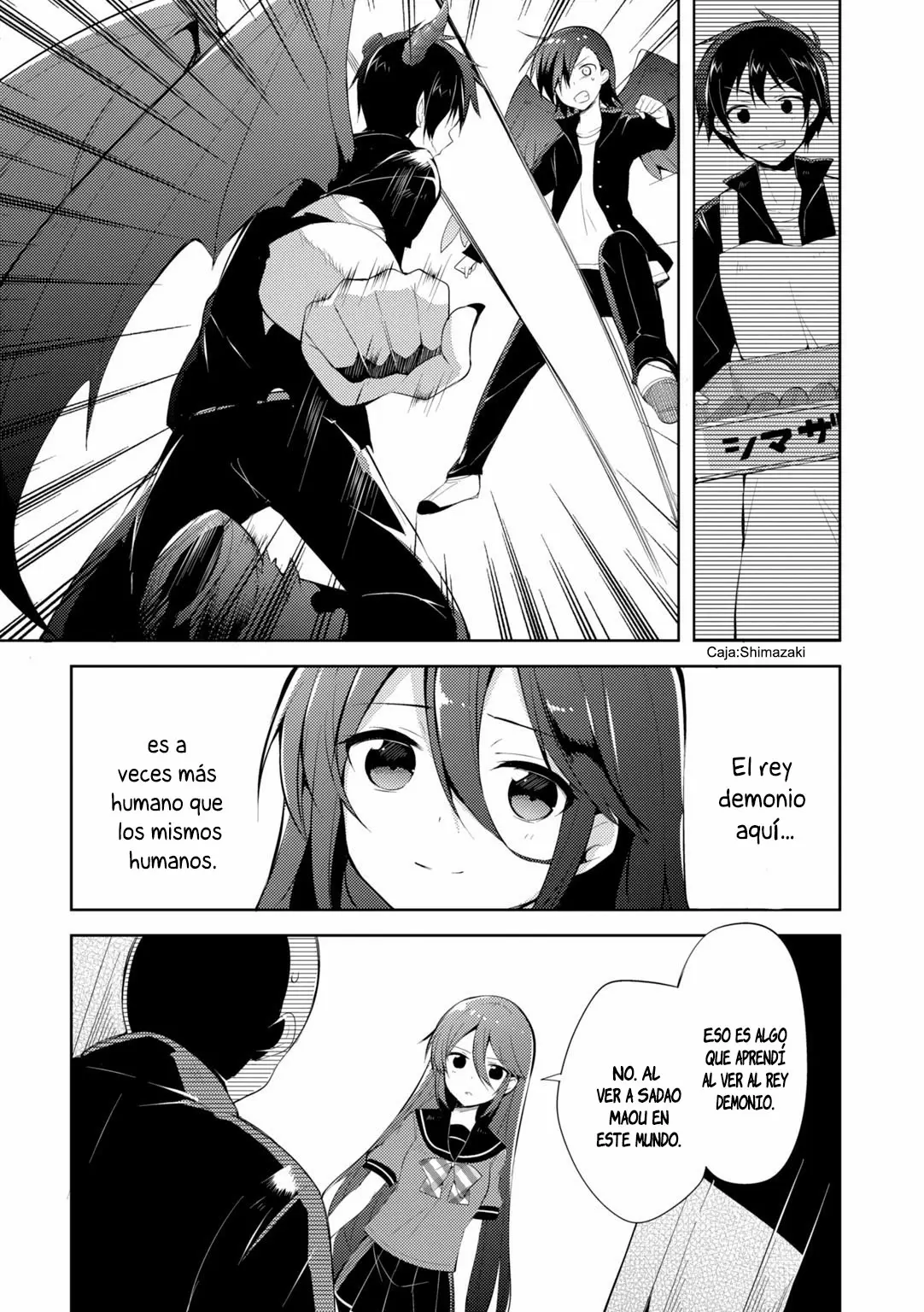 Hataraku Maou-sama! High School! capítulo 25, página 6