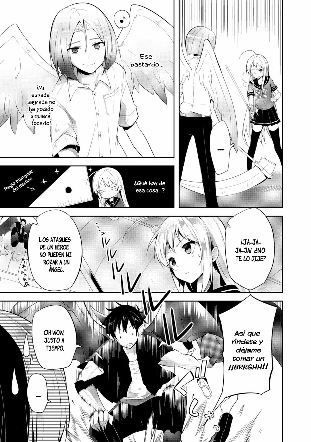 Hataraku Maou-sama! High School! capítulo 25, página 14