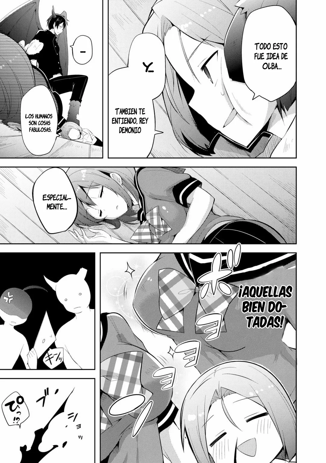 Hataraku Maou-sama! High School! capítulo 25, página 16