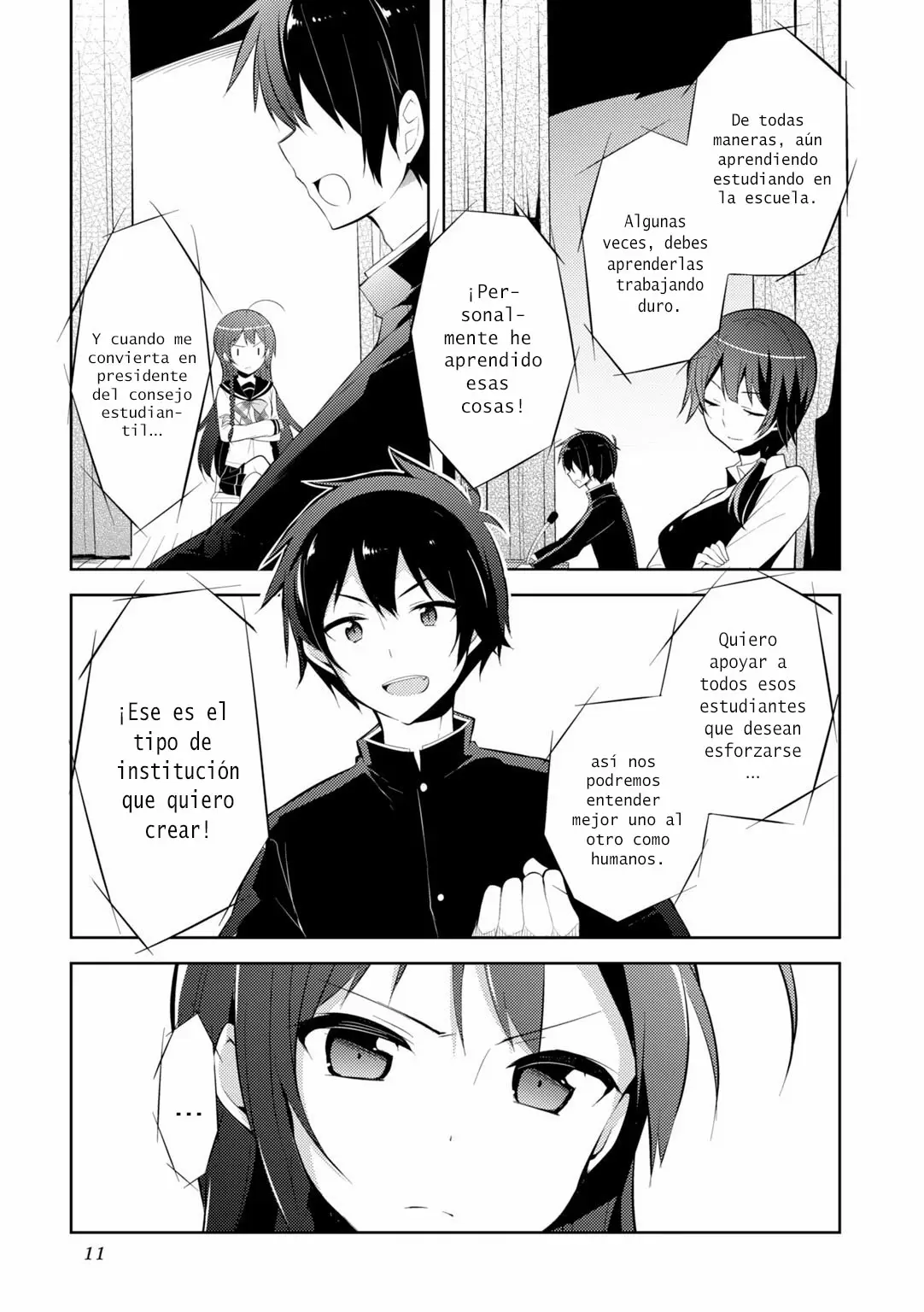 Hataraku Maou-sama! High School! capítulo 26, página 16