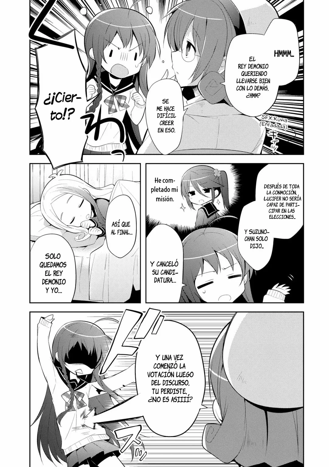 Hataraku Maou-sama! High School! capítulo 26, página 17
