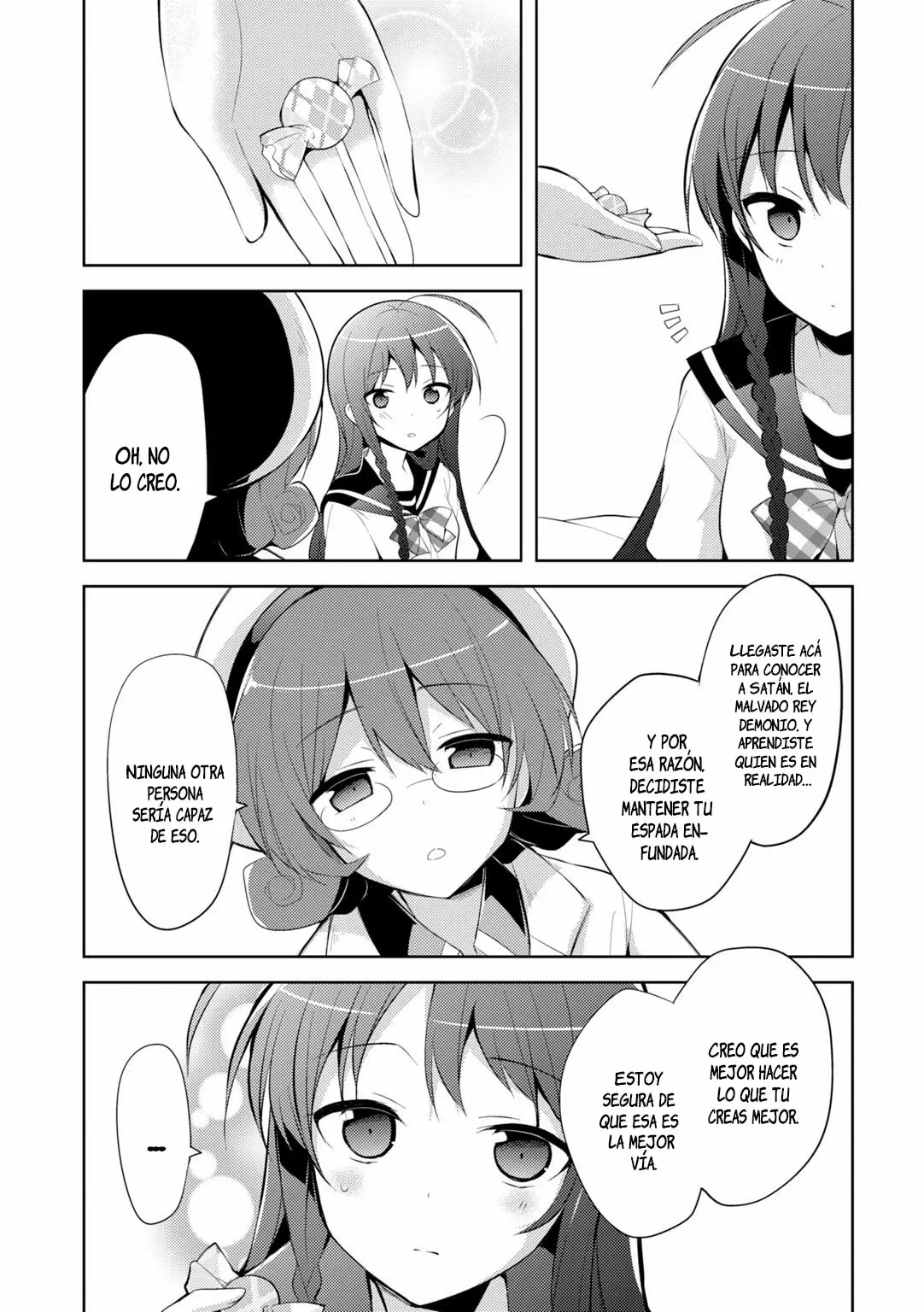 Hataraku Maou-sama! High School! capítulo 26, página 21