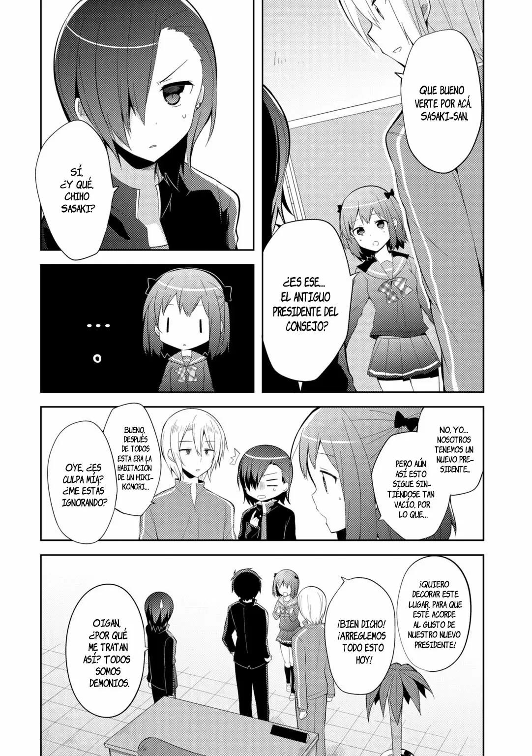 Hataraku Maou-sama! High School! capítulo 27, página 6