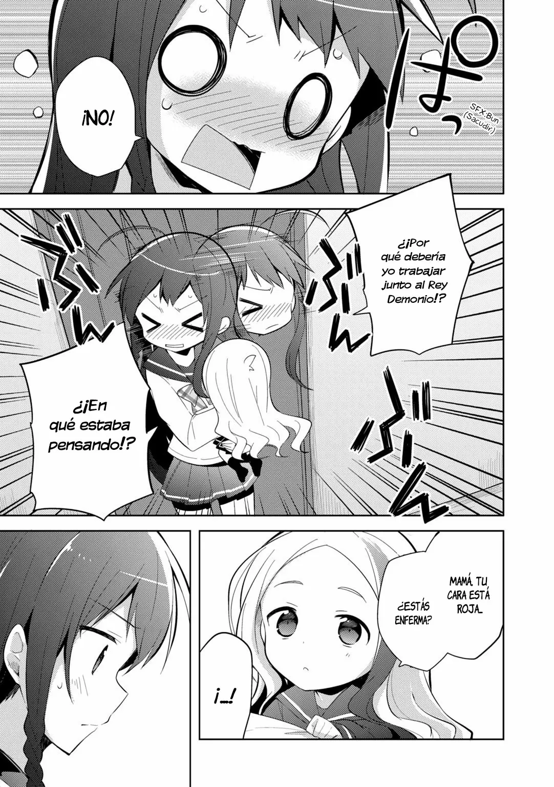 Hataraku Maou-sama! High School! capítulo 27, página 12