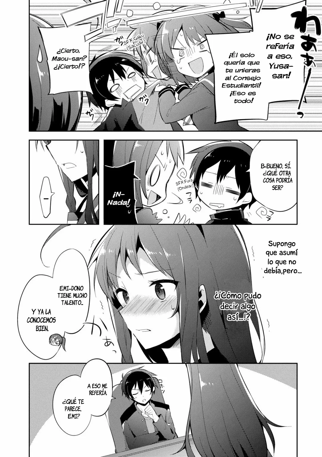 Hataraku Maou-sama! High School! capítulo 28, página 9