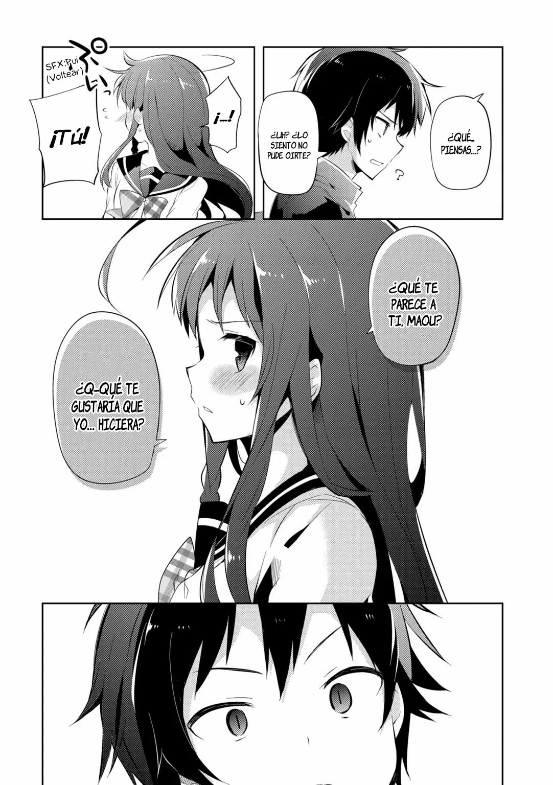 Hataraku Maou-sama! High School! capítulo 28, página 10