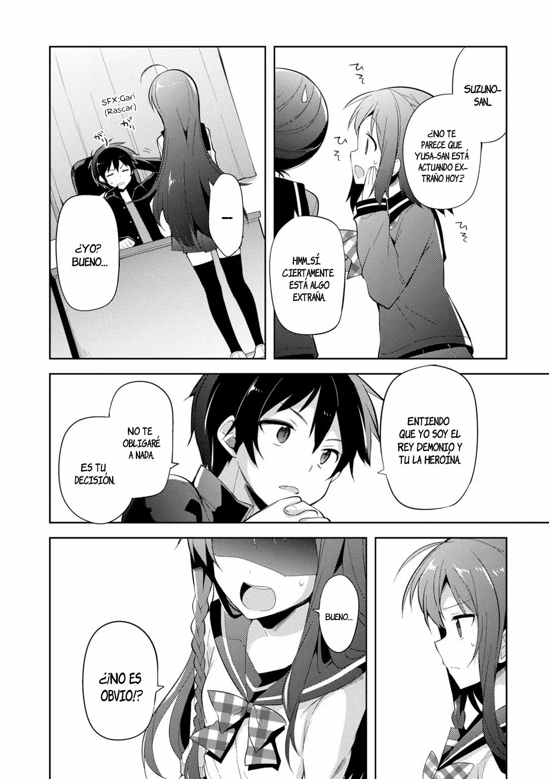 Hataraku Maou-sama! High School! capítulo 28, página 11