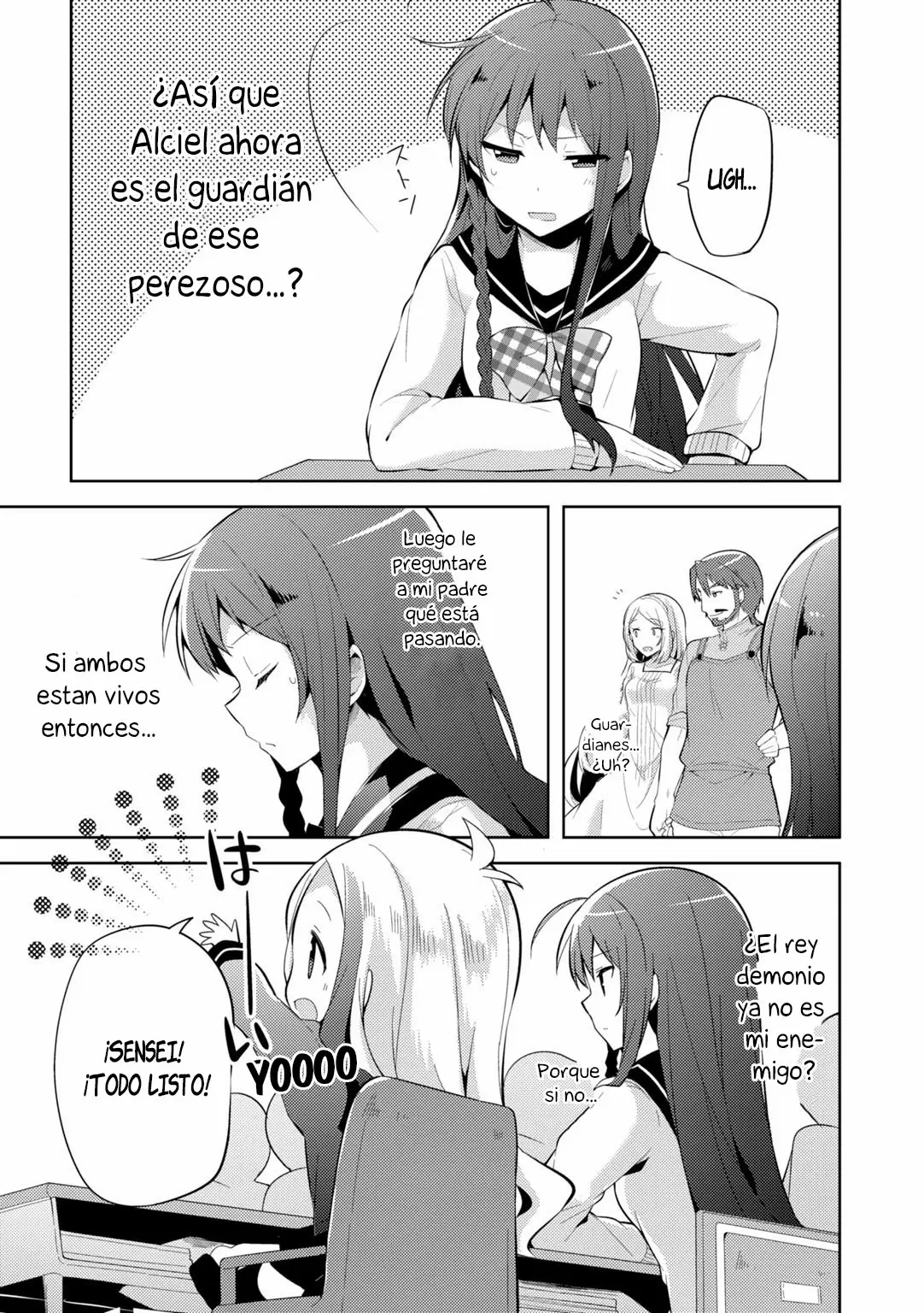 Hataraku Maou-sama! High School! capítulo 29, página 8