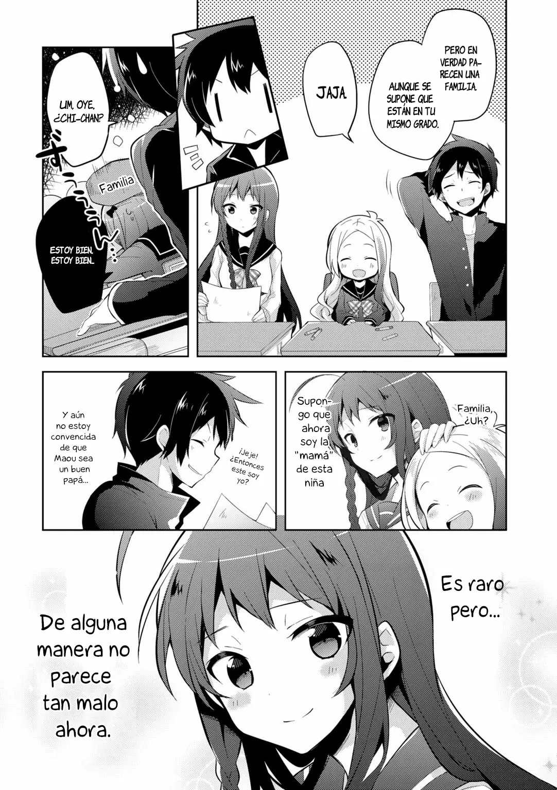 Hataraku Maou-sama! High School! capítulo 29, página 10