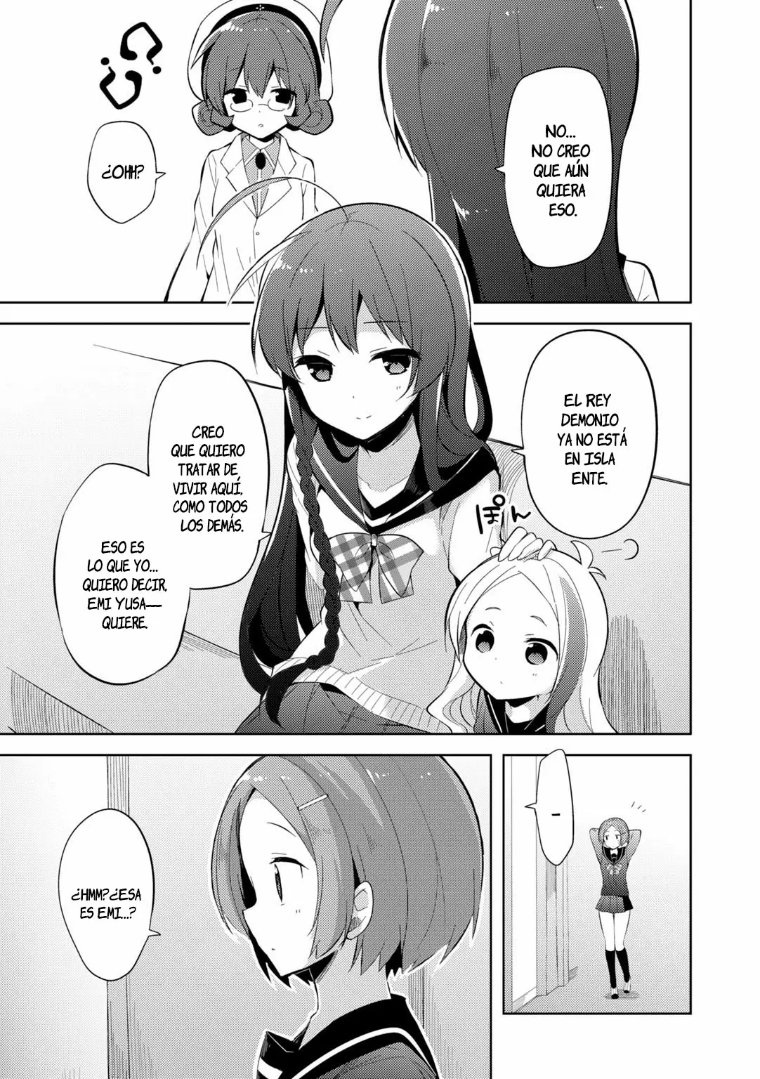 Hataraku Maou-sama! High School! capítulo 30, página 4