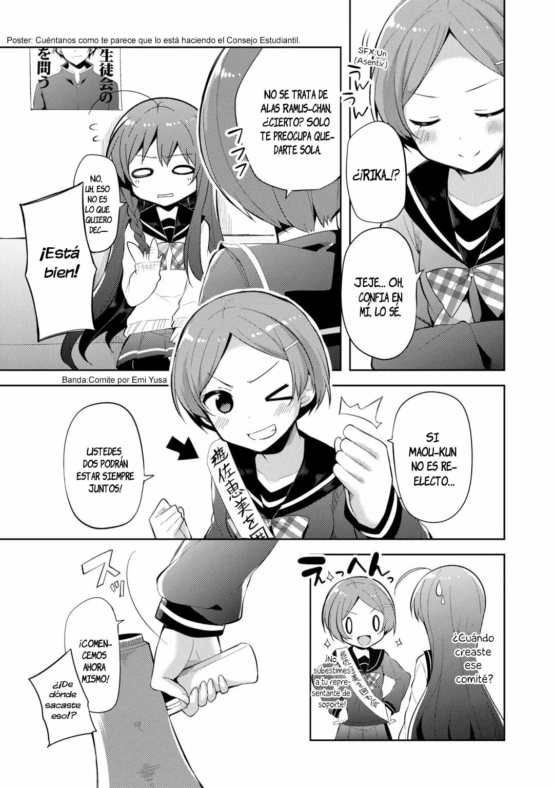 Hataraku Maou-sama! High School! capítulo 30, página 6