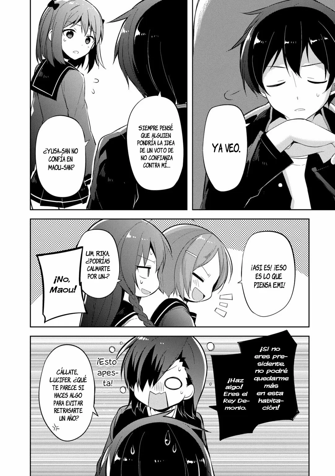 Hataraku Maou-sama! High School! capítulo 30, página 9
