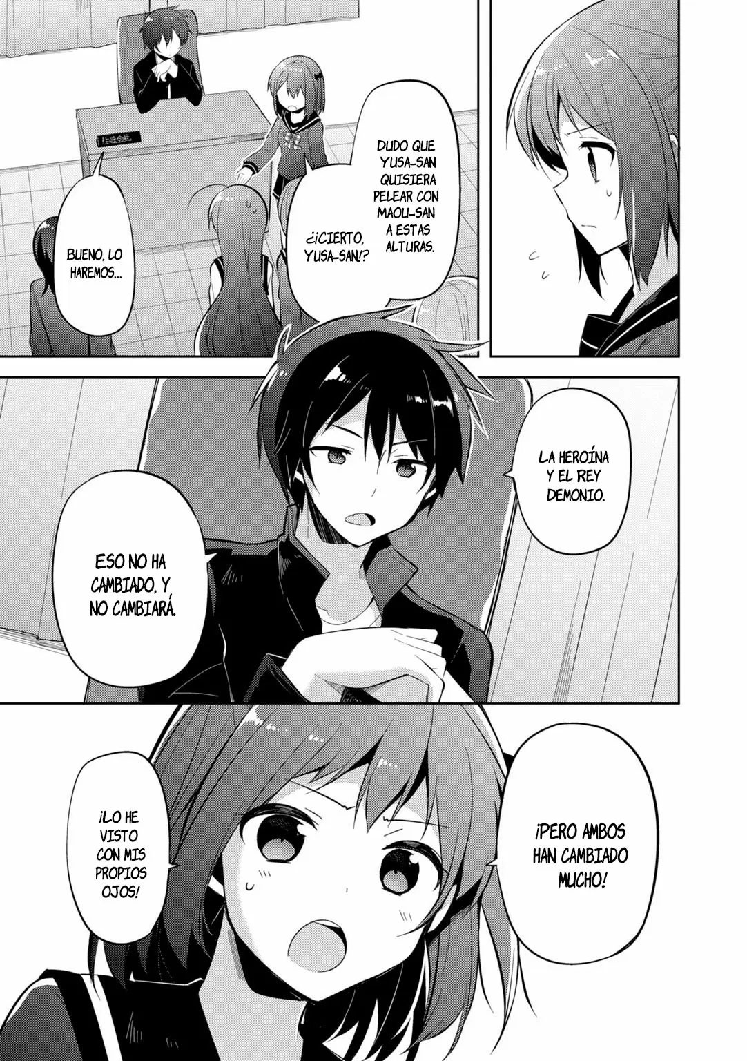 Hataraku Maou-sama! High School! capítulo 30, página 10