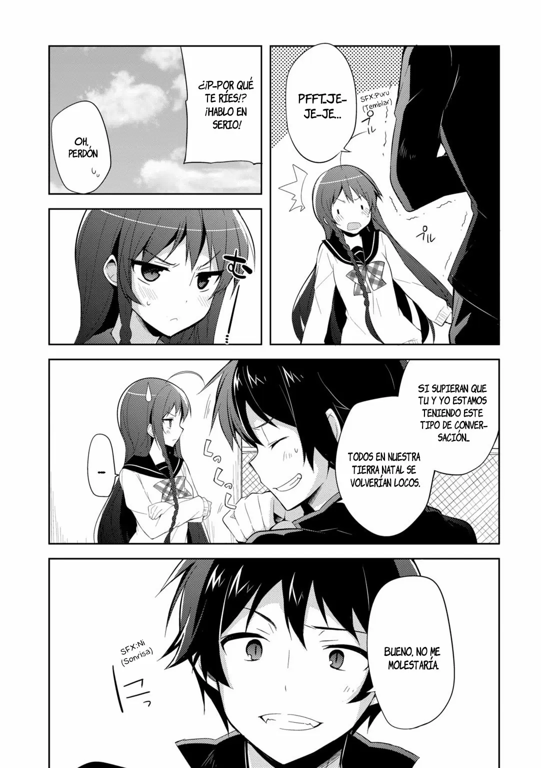 Hataraku Maou-sama! High School! capítulo 31, página 13