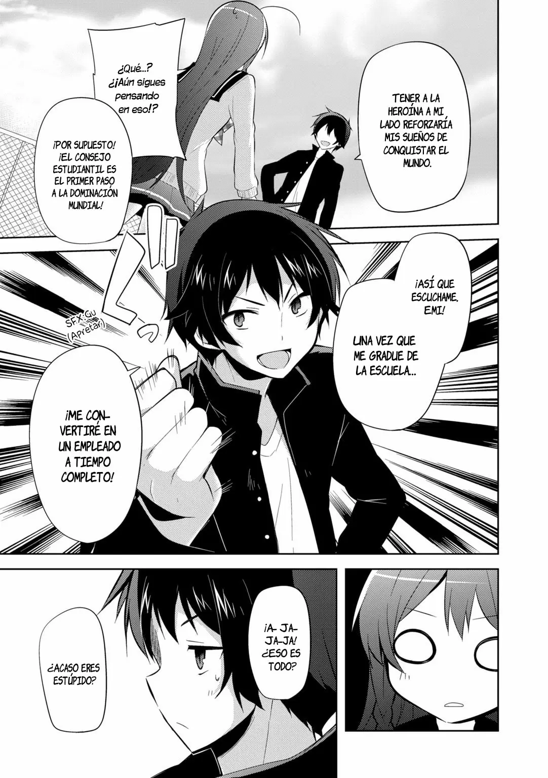 Hataraku Maou-sama! High School! capítulo 31, página 14