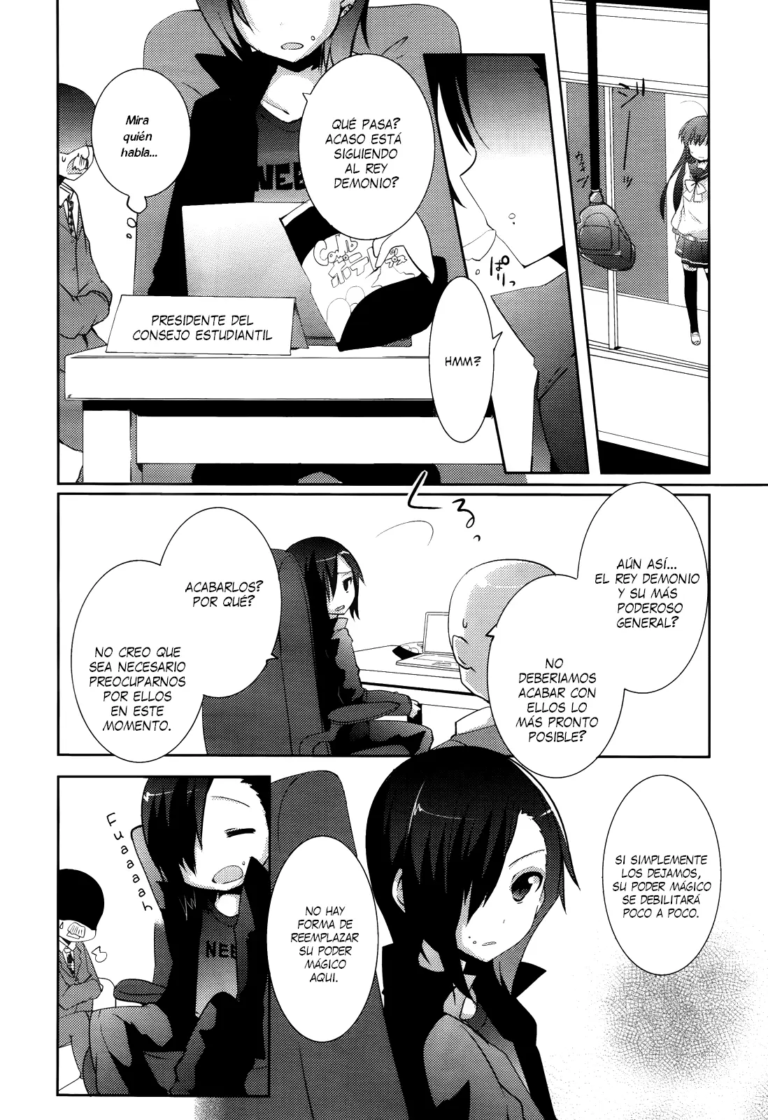 Hataraku Maou-sama! High School! capítulo 4, página 8