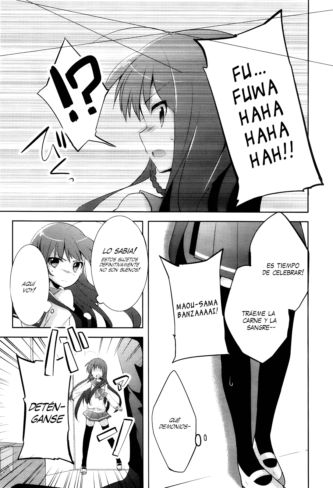 Hataraku Maou-sama! High School! capítulo 4, página 9