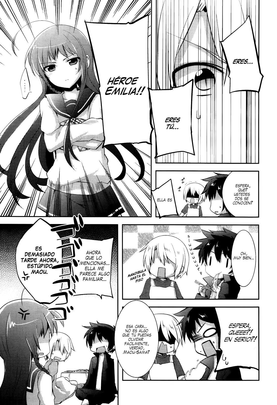 Hataraku Maou-sama! High School! capítulo 4, página 11