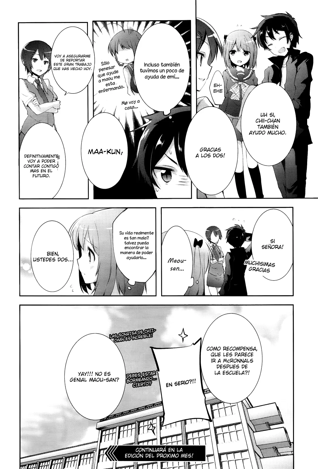 Hataraku Maou-sama! High School! capítulo 5, página 16