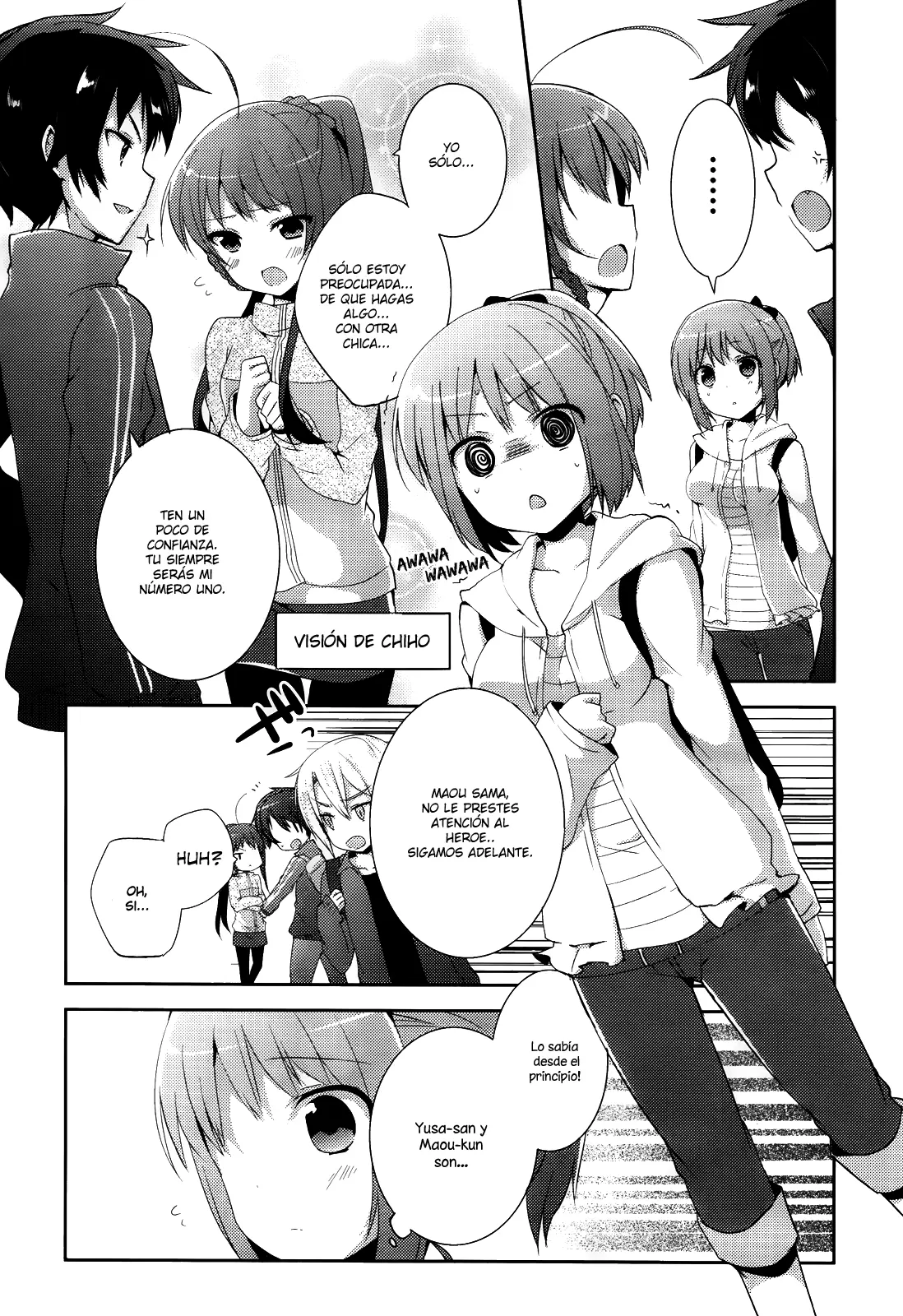 Hataraku Maou-sama! High School! capítulo 6, página 8