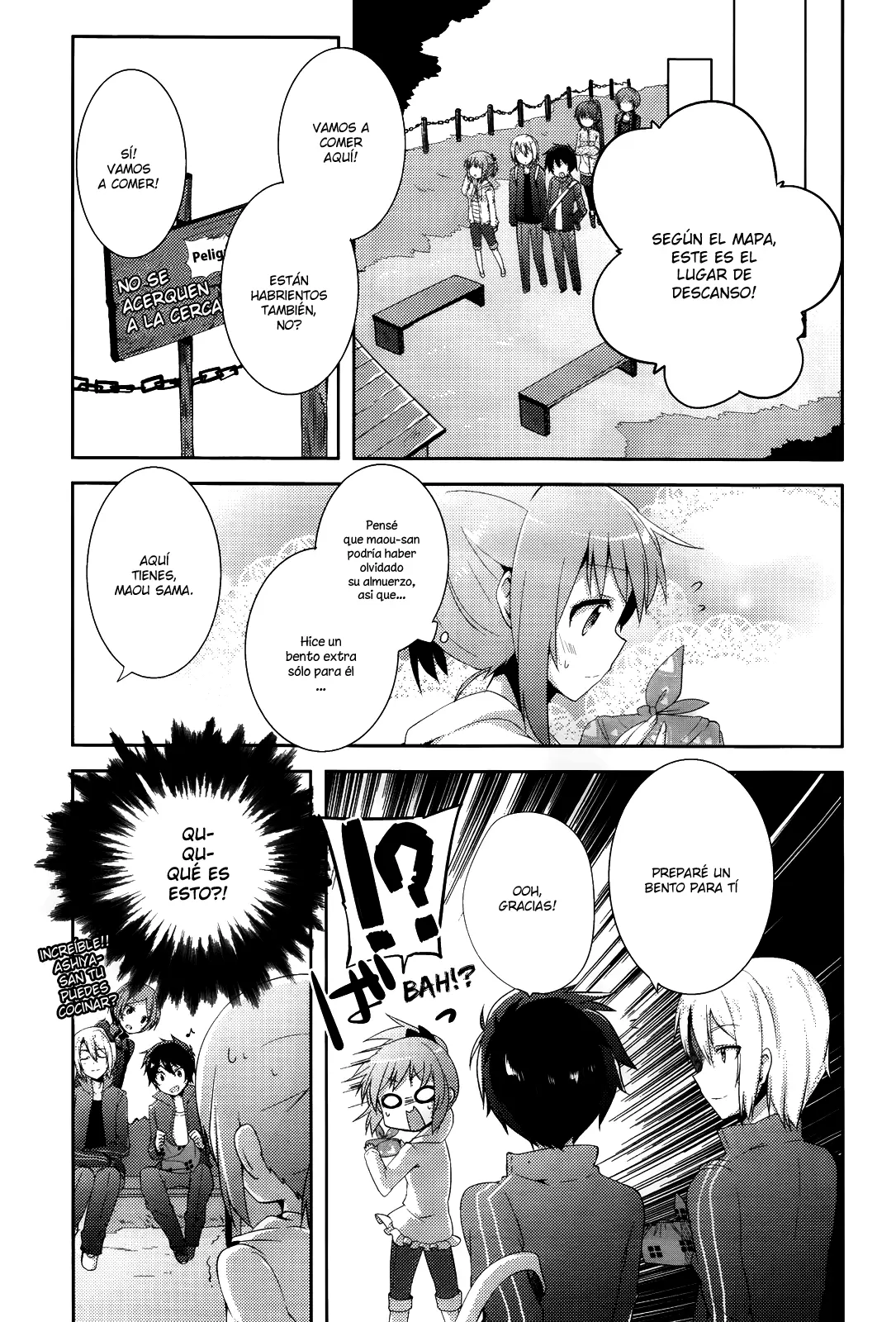 Hataraku Maou-sama! High School! capítulo 6, página 9