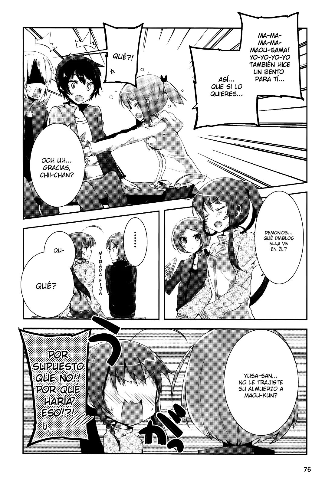 Hataraku Maou-sama! High School! capítulo 6, página 10