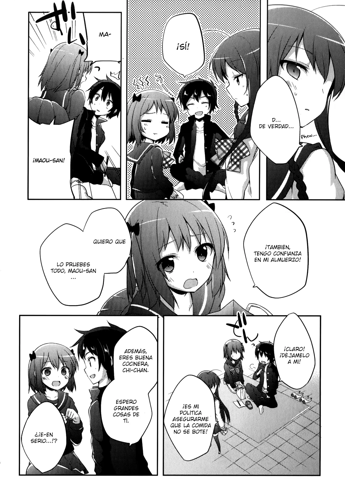 Hataraku Maou-sama! High School! capítulo 8, página 12