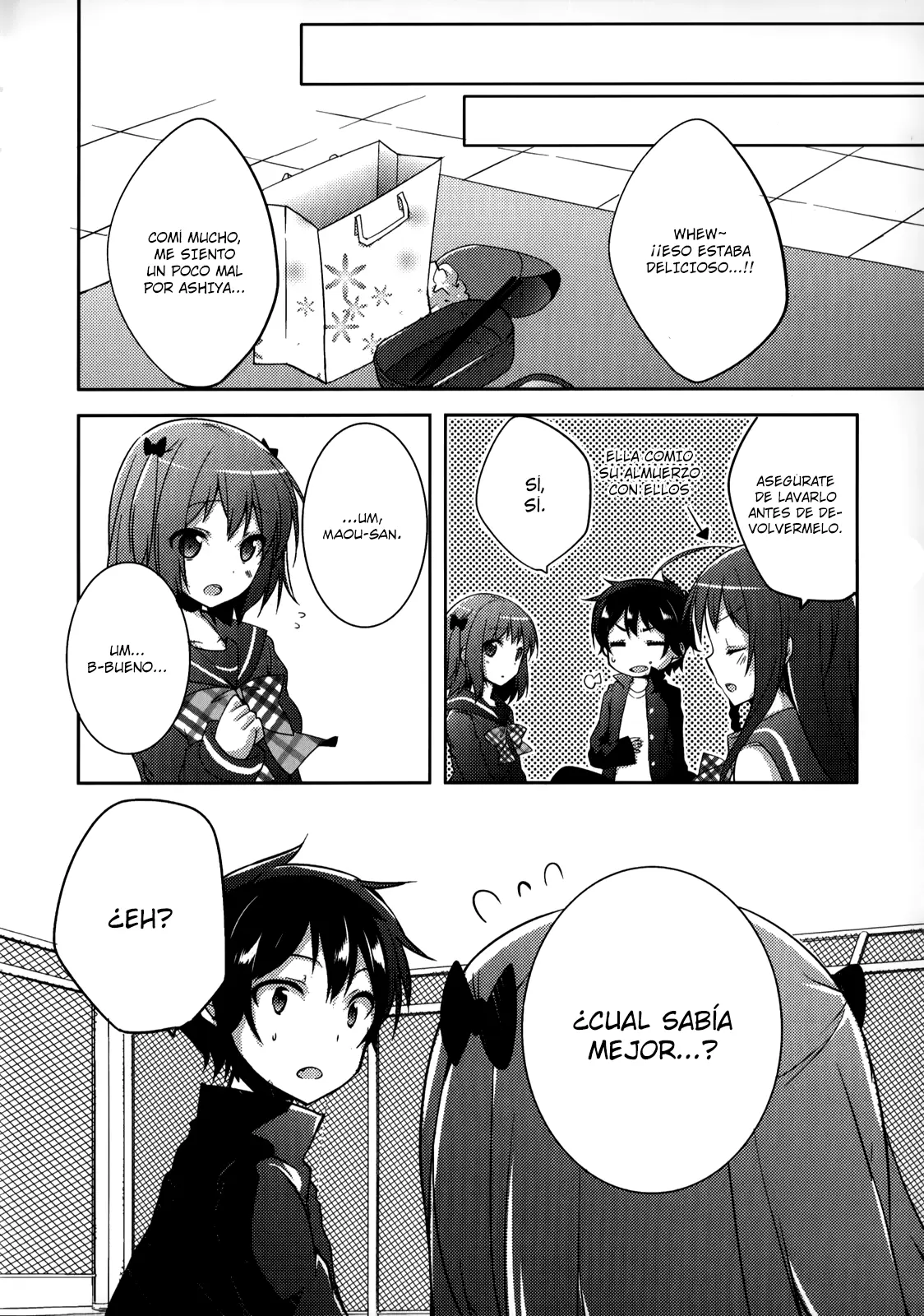 Hataraku Maou-sama! High School! capítulo 8, página 16