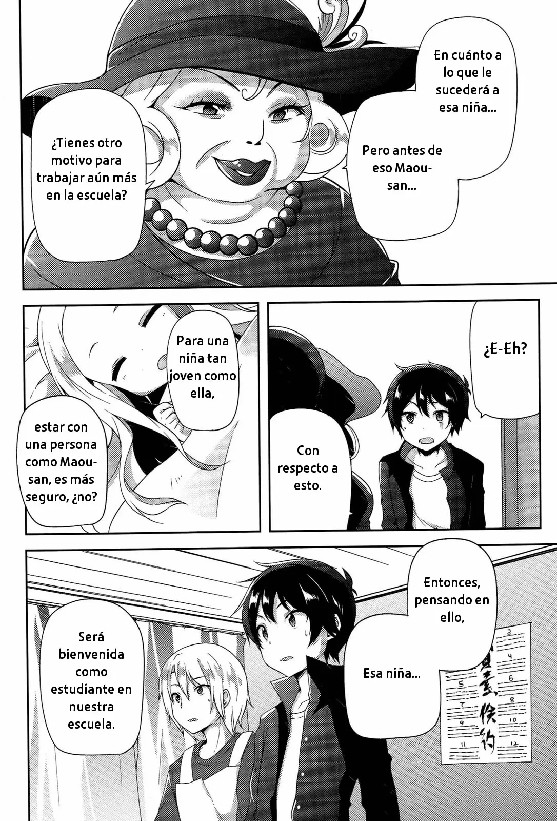 Hataraku Maou-sama! High School! capítulo 9, página 10