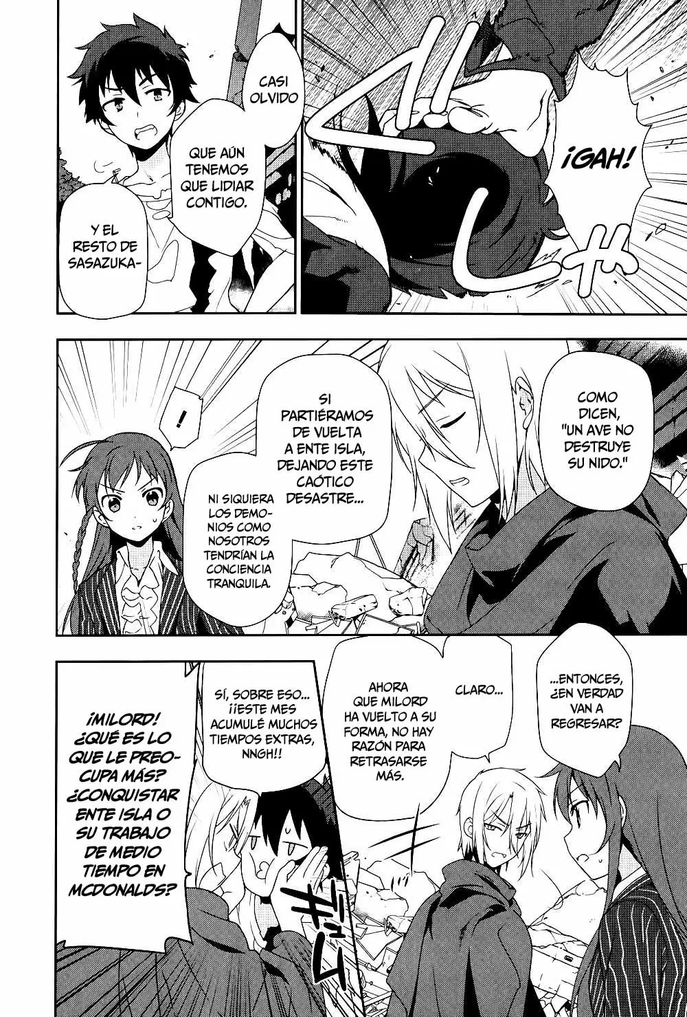 Hataraku Maou-sama! capítulo 11, página 8