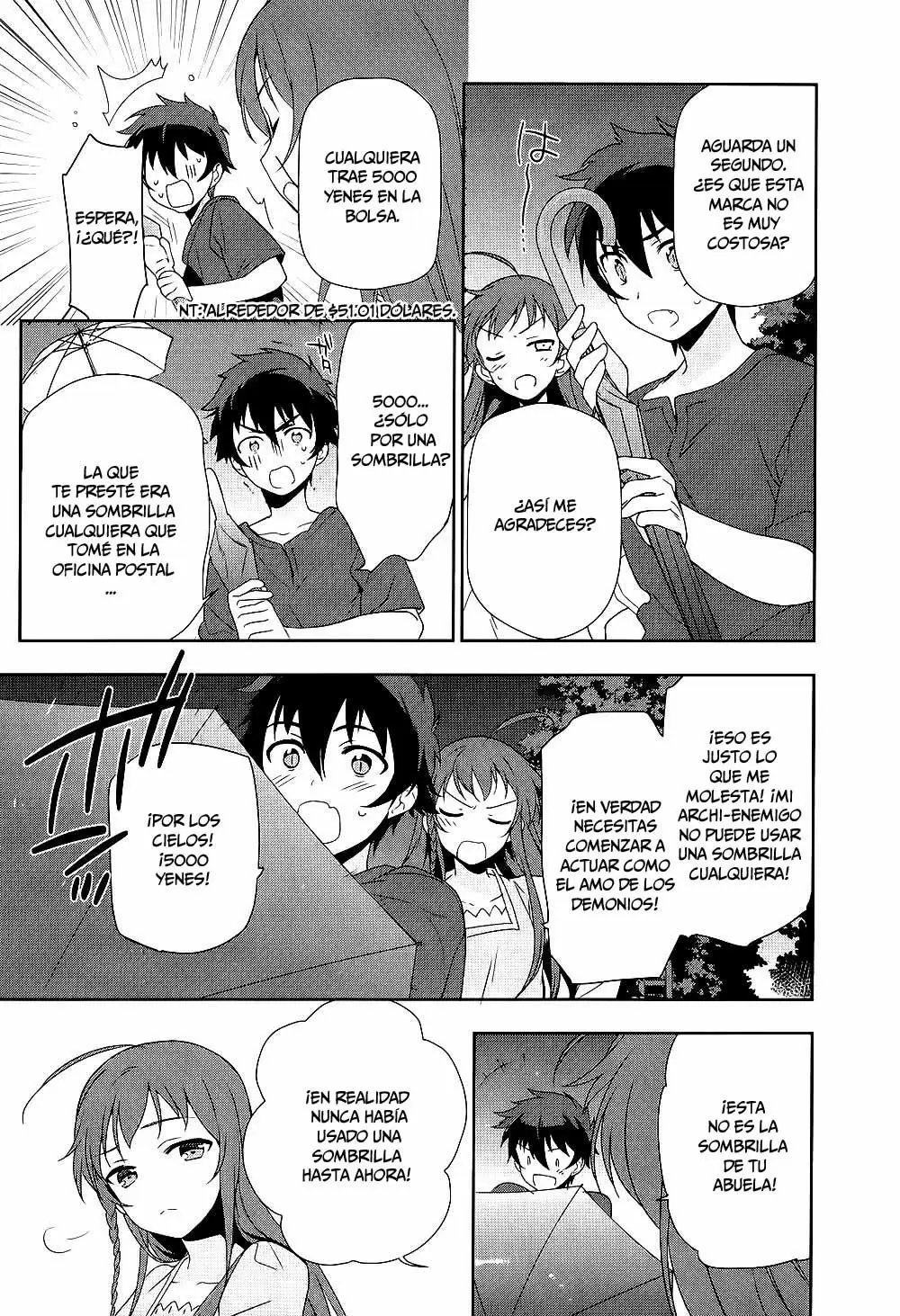Hataraku Maou-sama! capítulo 11, página 39