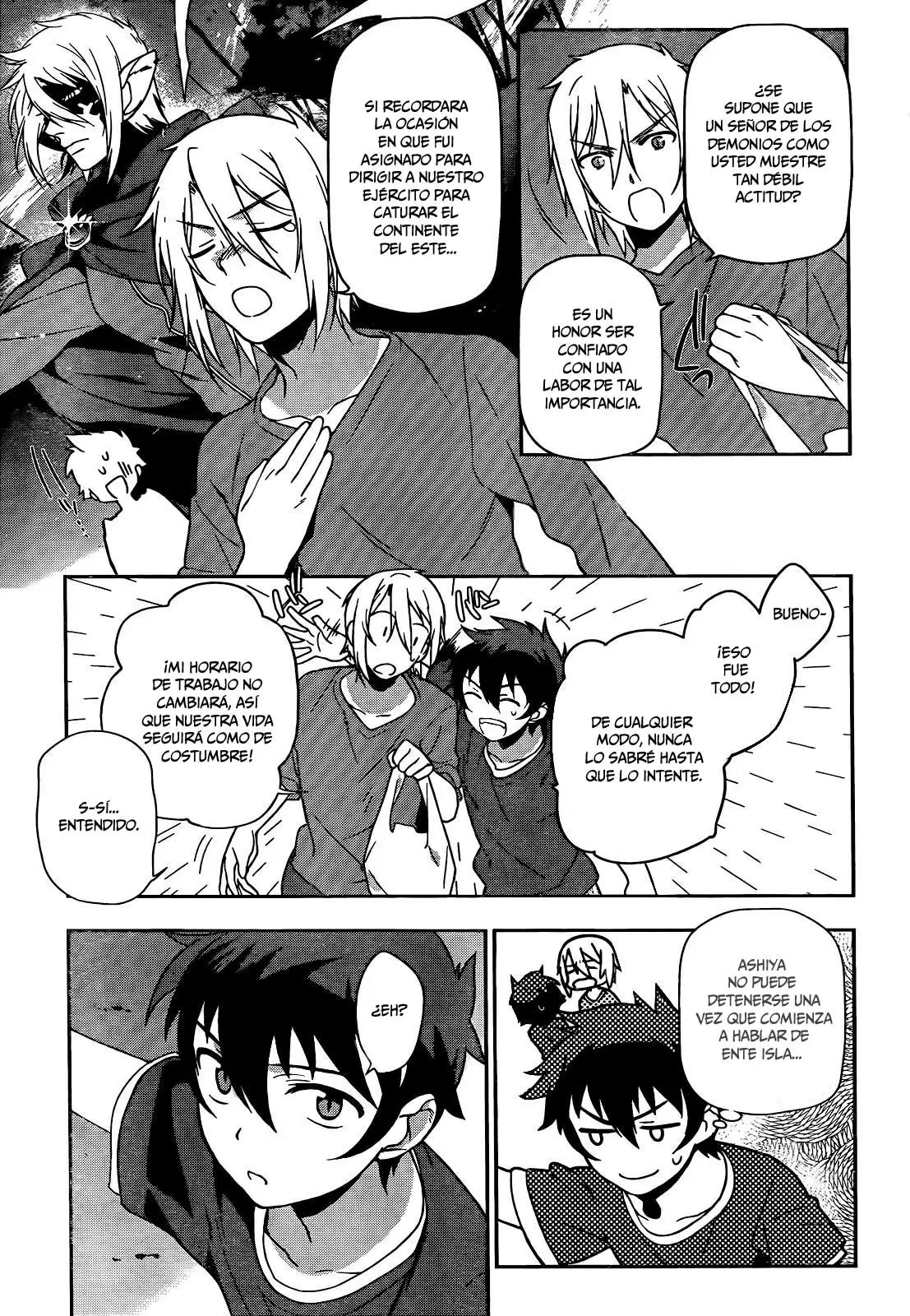Hataraku Maou-sama! capítulo 12, página 21