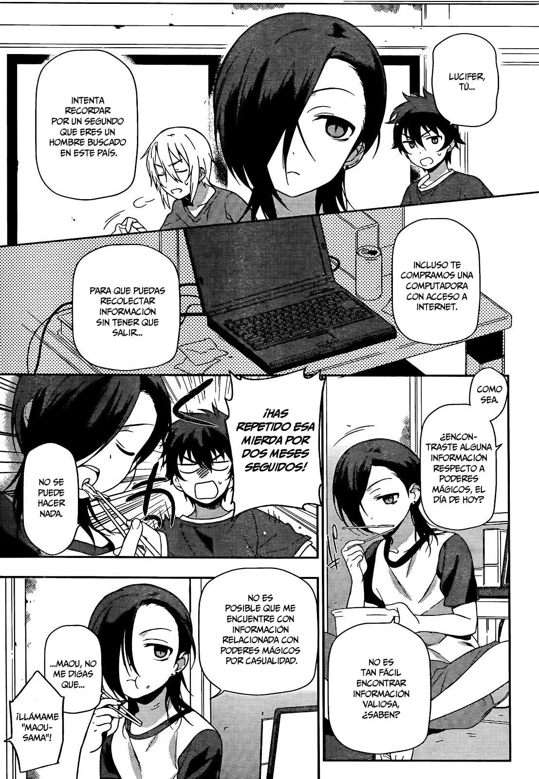 Hataraku Maou-sama! capítulo 12, página 29