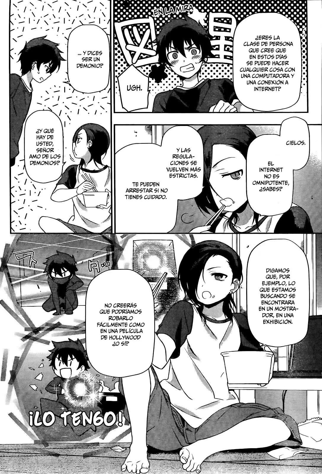 Hataraku Maou-sama! capítulo 12, página 30