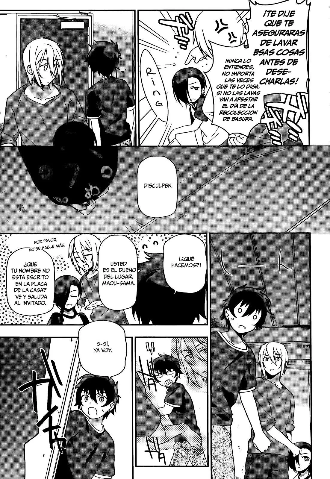 Hataraku Maou-sama! capítulo 12, página 35