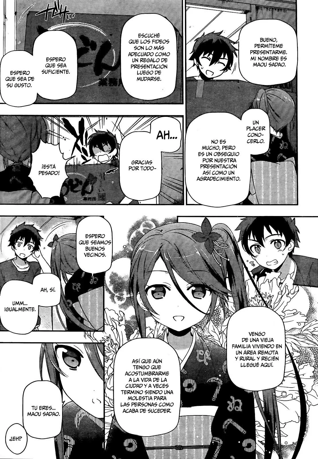 Hataraku Maou-sama! capítulo 12, página 37