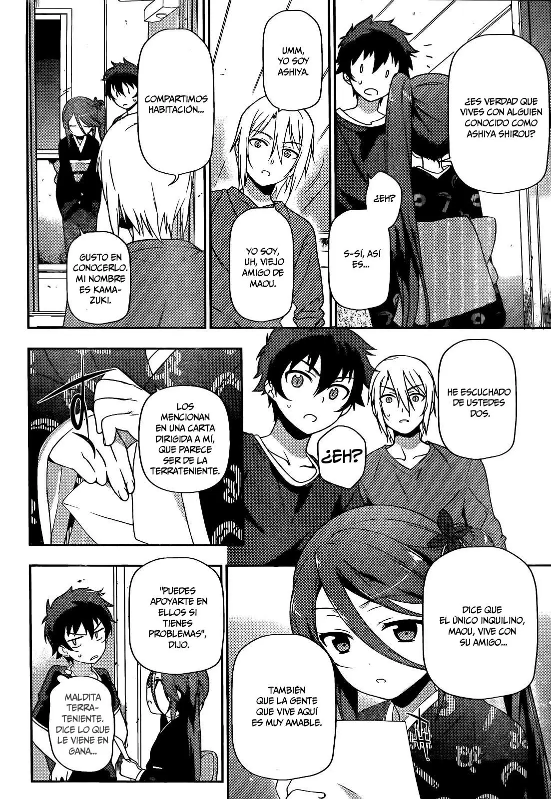 Hataraku Maou-sama! capítulo 12, página 38