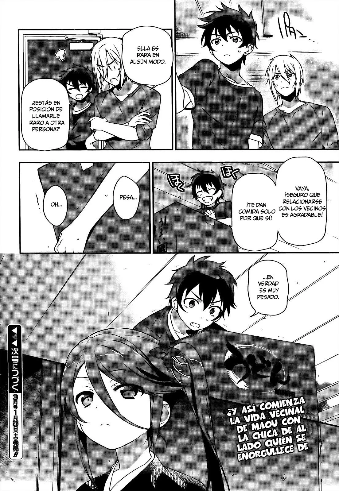 Hataraku Maou-sama! capítulo 12, página 42