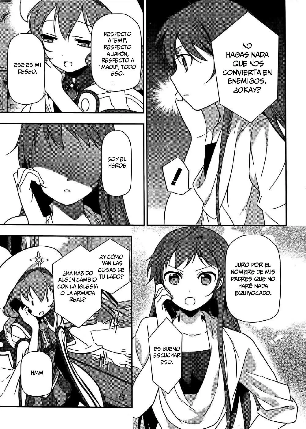 Hataraku Maou-sama! capítulo 13, página 7