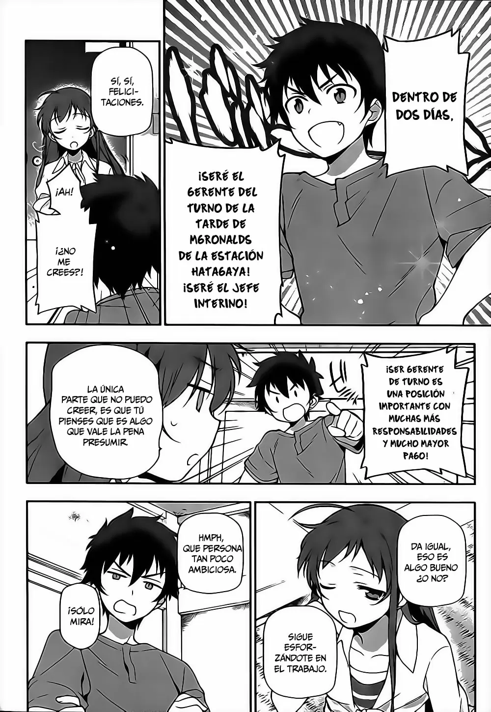 Hataraku Maou-sama! capítulo 14, página 18